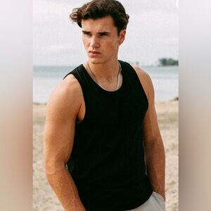 Men's Black Tank Top